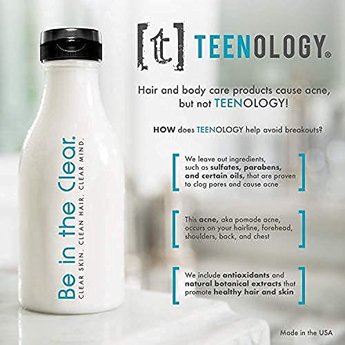 Teenology Fragrance Free Face Moisturizer for Teens - Avoid Acne and Breakouts - 4 Ounce