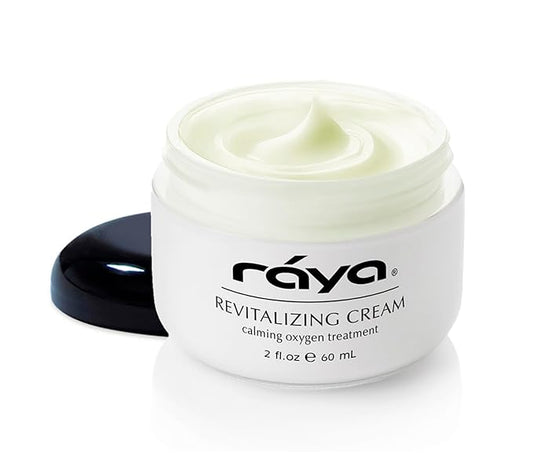 Raya Revitalizing Cream (307) | Moisturizing, Regenerating, and Calming Facial Day and Night Cream for Dry and Irritated Skin | Nourishes and Helps Reduce Fine Lines and Wrinkles