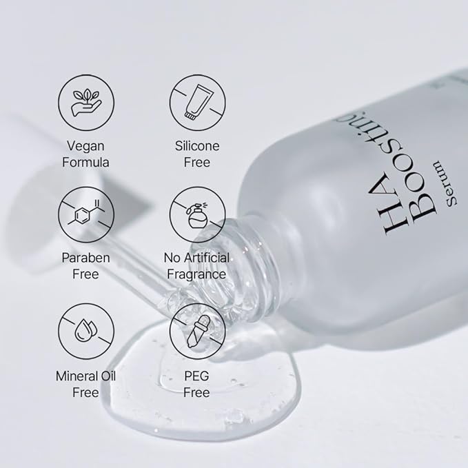 NDP Ultra Fine 10,000 PPM Hyaluronic Acid For 72 Hour Hydration, Clinically Proven Korean Hydrating Serum with 8D HA Complex, Plumping, Moisturizing Serum for Dry & Sensitive Skin, 30ml (1.01oz)