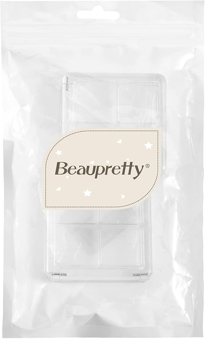 Beaupretty Empty Lipstick Palette，2 Pieces Empty Lipstick Box