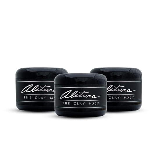 Alitura 3-PK Clay Face Mask Skin Care – Pearl Powder