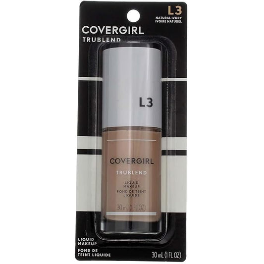 COVERGIRL Trublend Oil-Free Liquid Foundation, Lightweight, Dewy Finish, Clog Pores