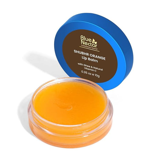 Blue Nectar Shubhr Orange Lip Balm