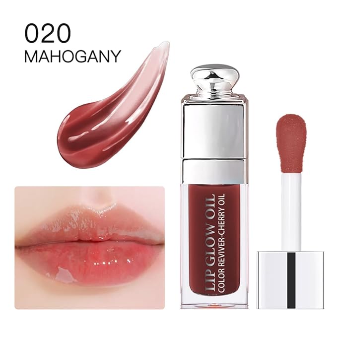 Hydrating Lip Glow Oil, Moisturizing Plumper