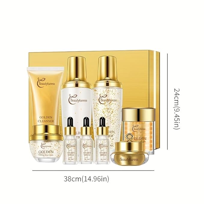 Snail Mucin Facial Skincare Kit for Women, Suitable for All Skin Types - Deep Moisturizing & Nourishing with Collagen, Ideal Gift - Skin Care Set