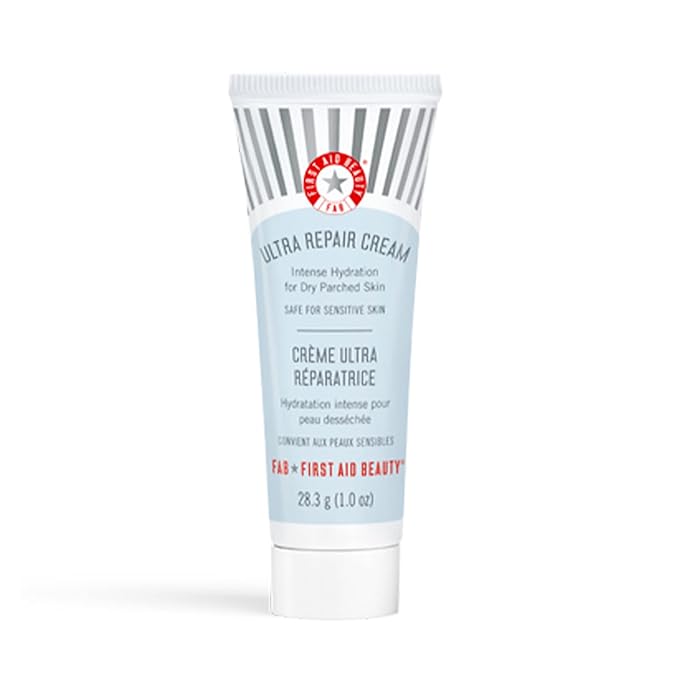 First Aid Beauty Ultra Repair Cream Intense Hydration Moisturizer for Face and Body – 1 oz