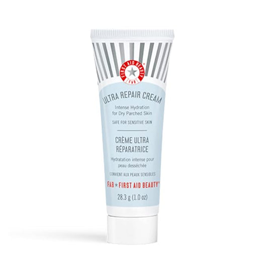 First Aid Beauty Ultra Repair Cream Intense Hydration Moisturizer for Face and Body – 1 oz