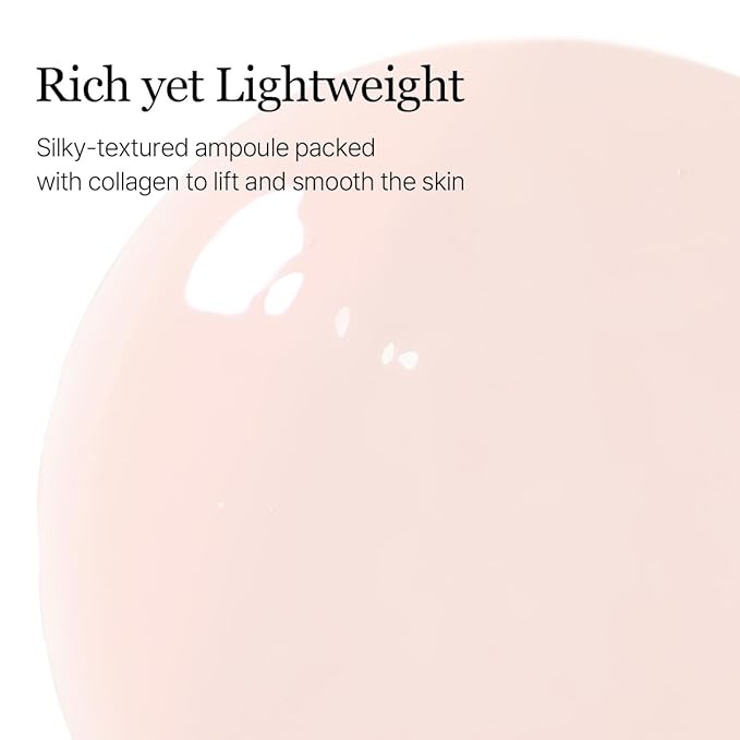 ROUND LAB Camellia Deep Collagen Firming Ampoule 1.01 Fl Oz, Hydrating and Elasticity-Enhancing Facial Serum with Multi Collagen for Smooth Fine Line and Firm Skin, Pore Tightening, Korean Skincare