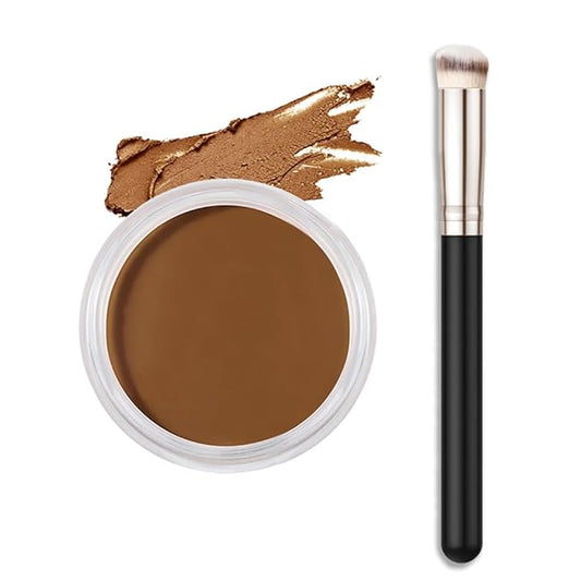 Kaely Cream Pot Concealer Full Coverage Set,Conceal Brighten