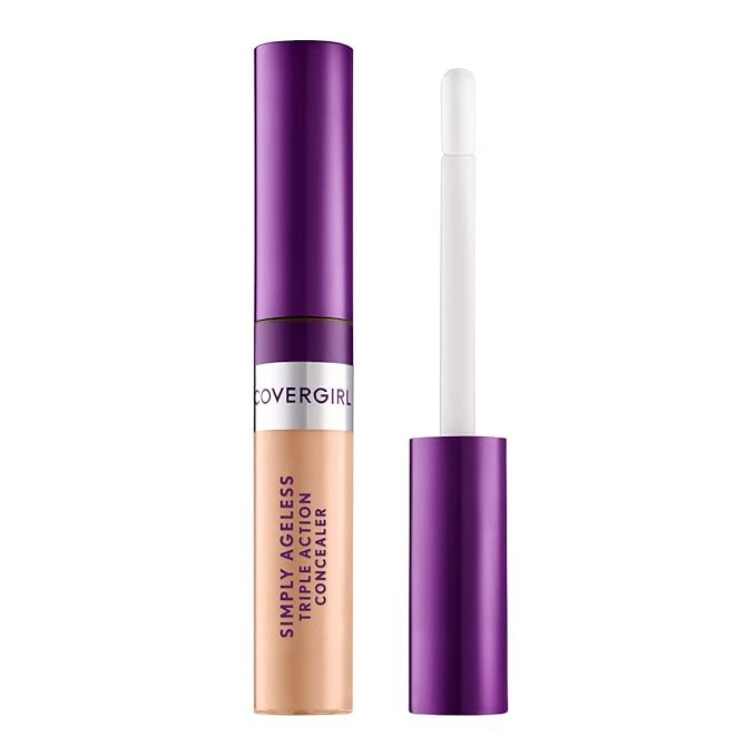 COVERGIRL Simply Ageless Triple Action Concealer, Creamy Natural, of 1