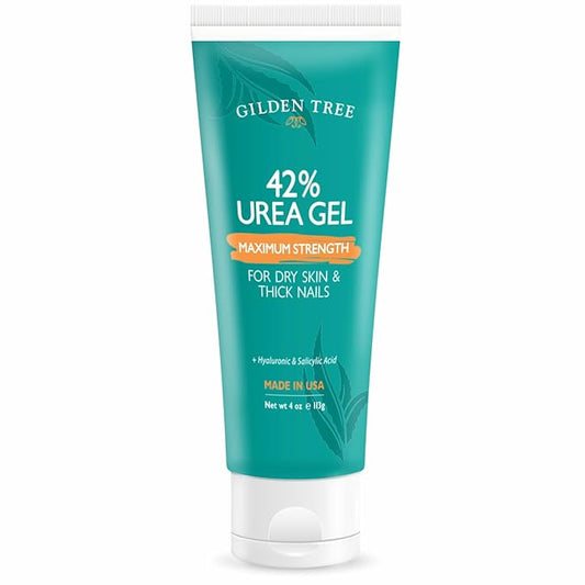 Urea Gel 42 Percent For Feet Maximum Strength Softens Cracked Heel Calluses & Thick Toenails