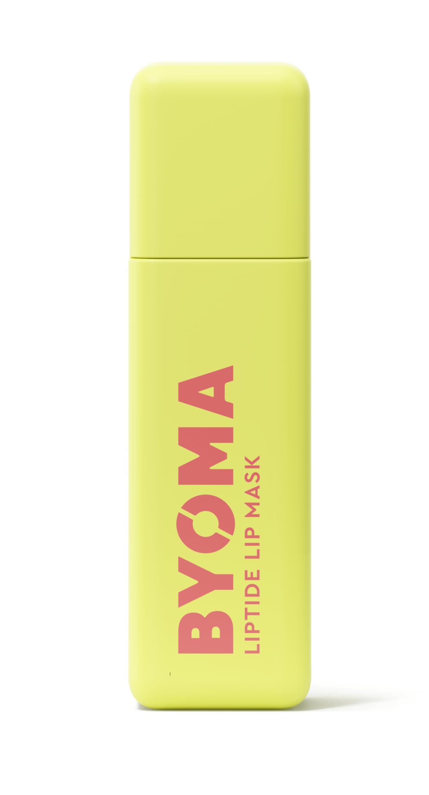 BYOMA Liptide Lip Mask - Lightweight, Overnight Mask - Peptide Lip Treatment with Peptides, Babassu Oil & AHA - Hydrating, Exfoliating Balm - 0.16 oz