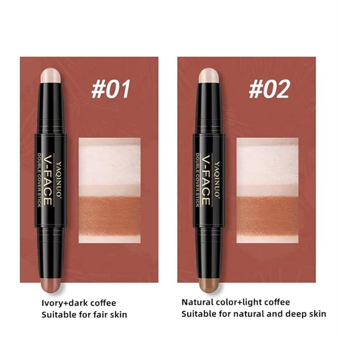 Double head outline pen, fluorescent pen stick, concealer,