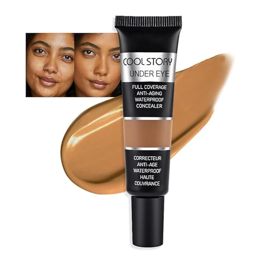 Kaely under Eye Concealer Full Coverage,Waterproof Concealer for