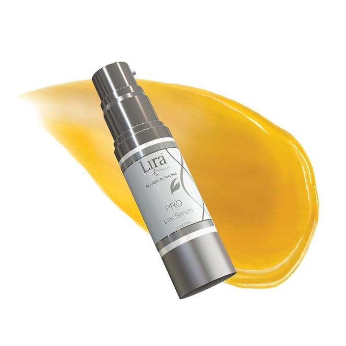 Lira Clinical PRO Lite Serum – Discoloration Correcting Face Serum for Women – Dark Spot Remover with Vitamin C & Hyaluronic Acid – Pore Tightening & Hydrating Skincare – Professional Facial Care