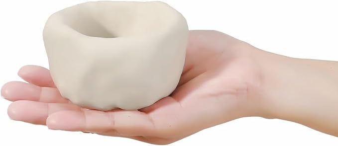 POTTREATIVE Air Dry Clay Pottery Kit - Home DIY Pottery Starter Kits with Air-Dry Clay，Sculpting Pottery Tools and Step-by-Step Guide - Great for Date Night, Arts Crafts Hobby