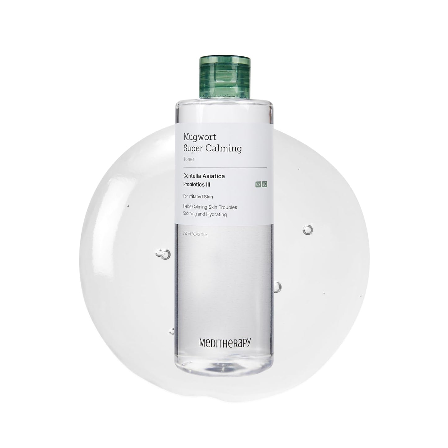 Mugwort Super Calming Toner - Korean Hydrating Toner for face, Purifying Mugwort Essence, Soothing, Calming, Refreshing Facial Toner for Oily, Dry, and Sensitive Skin, Daily Skin Care, 8.45 fl.oz