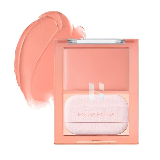 HOLIKA HOLIKA Colored Milk Cream Blush 07 ROSY Clean, Buildable