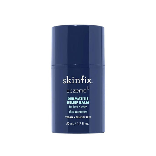 Skinfix Dermatitis Relief Balm - 1.7 fl oz - Proven Effective as 1% Hydrocortisone - Relieves Eczema & Itch - Accepted by the National Eczema Association - Steroid Free - Vegan, Cruelty Free
