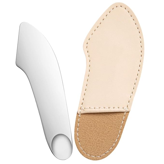 Beavorty Makeup Spatula Foundation Shovel Toning Stick Stainless Steel Mix