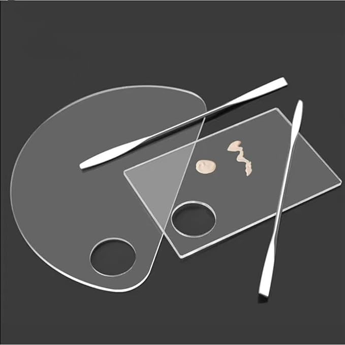 6 Pcs Makeup Mixing Palette Makeup Palette Tray