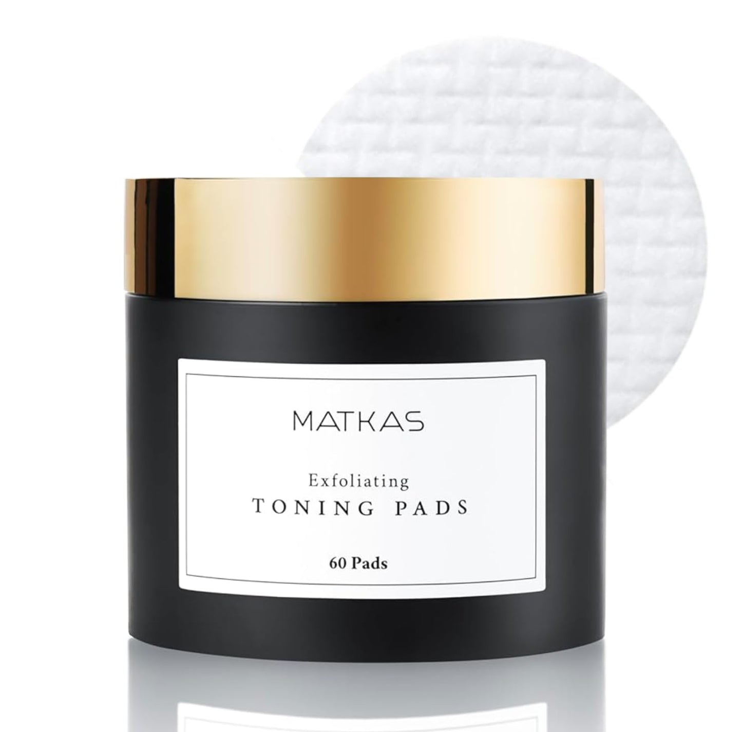 MATKAS Korean Witch Hazel Exfoliating Toning Pads for Face – 60 count, with BHA Glycolic Acid Exfoliator + Salicylic Acid Toner, Korean Pore Minimizer Face Toning Pads, Brightening & Pore Cleaner Peel