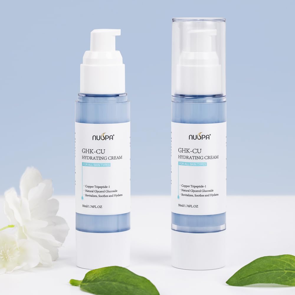 Nuspa Daily Face Moisturizer Moisturizing Lotion Face Cream For All Skin Types,Facial Moisturizing Lotion,Day Night Cream Hydrating Anti-aging Face Cream, Lightweight, Oil-Free Moisturizer