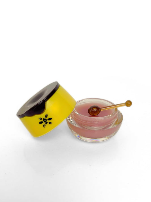 Honeybee Gardens Nectar Lip Mask with Murumuru Seed Butter, Shea Butter, Vegan, Cruelty Free, Gluten Free, Moisturizing, Hydrating