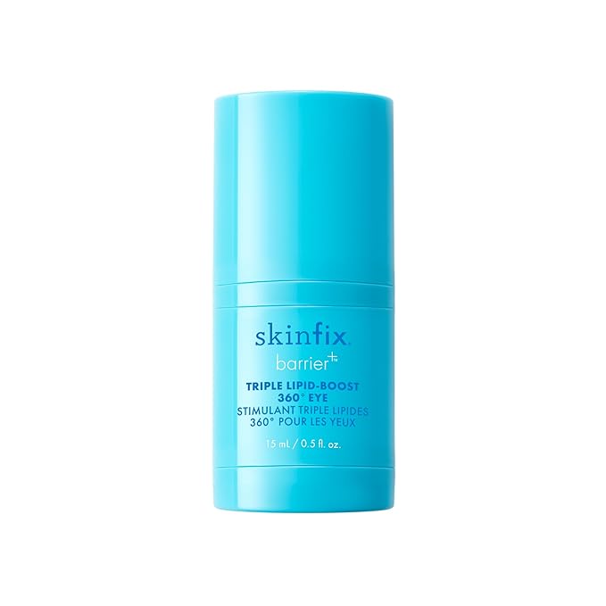 Skinfix Triple Lipid-Boost 360 Eye - 0.5 fl oz - Clinical Proven to Visibly Smooth Undereye Wrinkles & Crow’s Feet Lines - Non-Comedogenic - Vegan, Cruelty Free