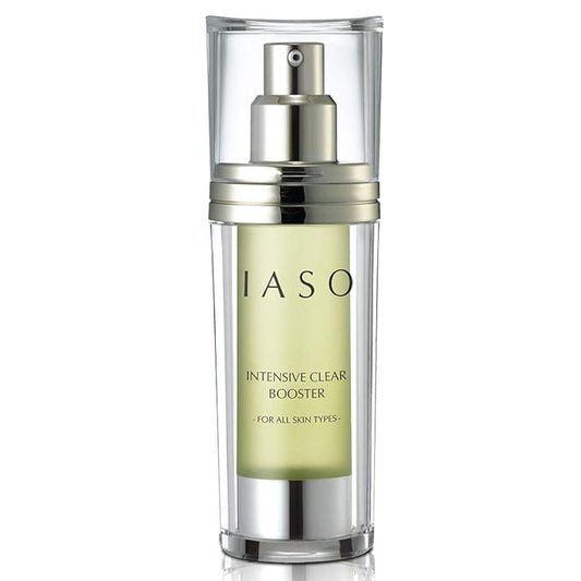 IASO INTENSIVE CLEAR BOOSTER | Skin Retexturizer, Powerful AHA/BHA, Soothing Aloe, Smooth Skin Texture, Skin Stress Rrelief Solutions, All Skin Types, Korean Skin Care, 1.18 oz