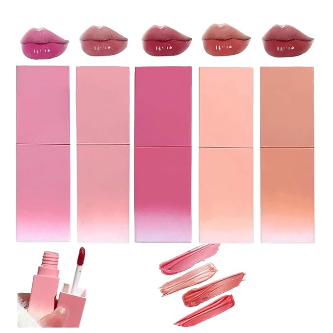 Many Dewy Water Glow Lip Tint,2/3/5PCS Macqueen Lip