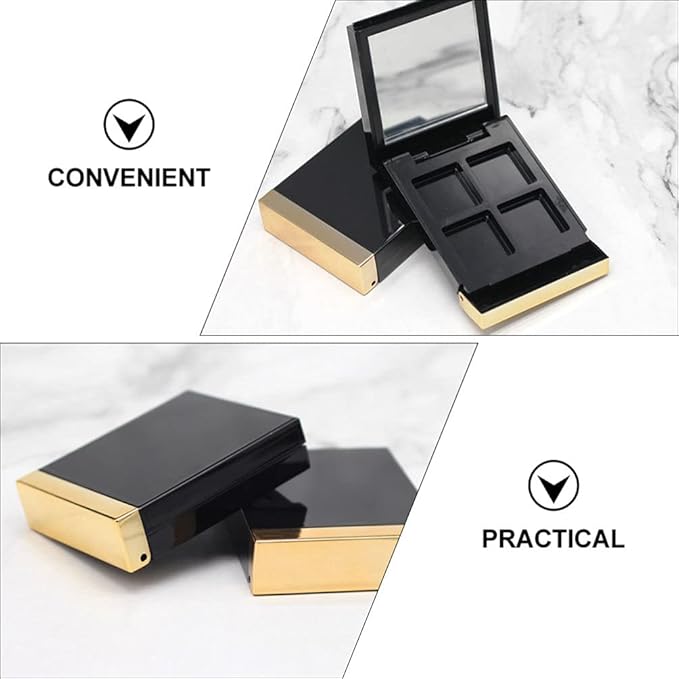 Empty Makeup Palette 2PCS Eyeshadow Makeup Palette