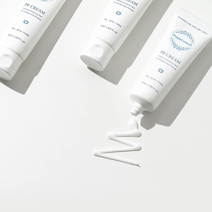 PP Cream – Post-Procedure Recovery Cream with Palmitoyl Tripeptide-5, Niacinamide & Adenosine, Brightening & Anti-Wrinkle Soothing Care for Sensitive Skin. 1.69 (50ml)