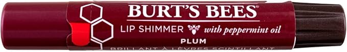 Burt's Bees Lip Shimmer, Plum, 0.09