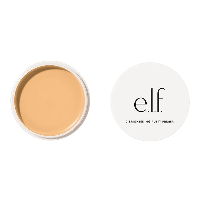 e.l.f. C-Brightening Putty Primer, Makeup Primer For Brightening