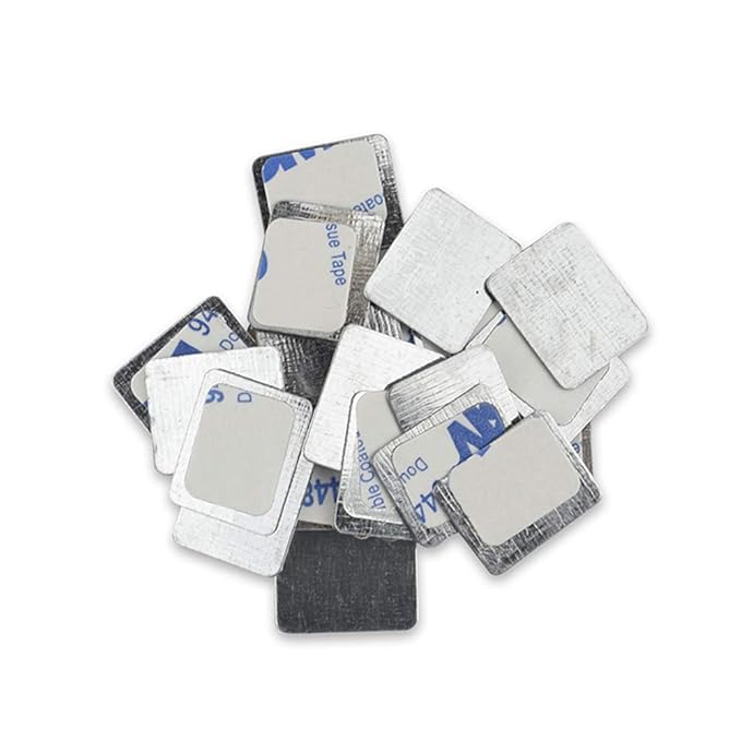 50Pcs Square Metal Stickers for Eyeshadow Magnetic Makeup