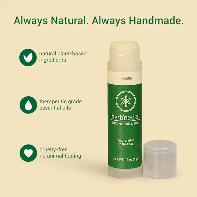 Herb’N Eden Vanilla Lip Balm Pack