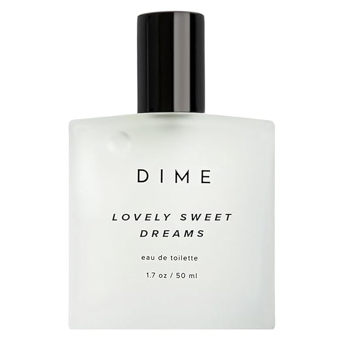 Dime Beauty Perfume Lovely Sweet Dreams, 1.7 oz / 50 ml - Warm Vanilla and Floral Scent, Hypoallergenic, Clean Perfume, Eau de Toilette For Women (Packaging May Vary)