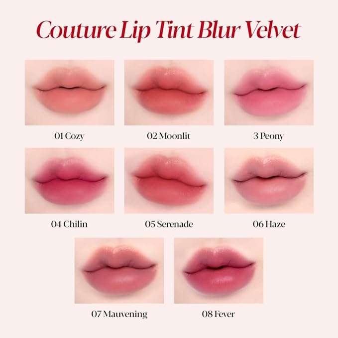 Espoir Couture Lip Tint Blur Velvet #3 Peony Lip 19oz