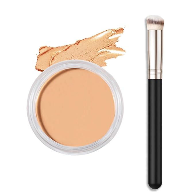 Kaely Cream Pot Concealer Full Coverage Set,Conceal Brighten