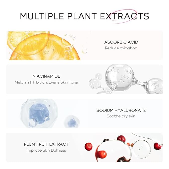 Cherry Blossoms Skin Care Sets, 5 PCS Routine Facial Skin Care for Women Teens Girls, Beauty Gifts Sets, Glow Up, Moisturizing, Even Skin Tone, for All Skin Type