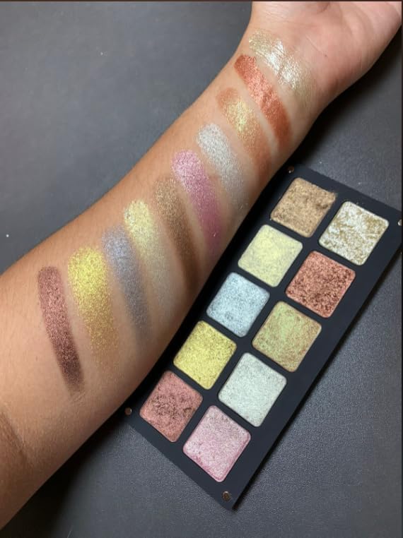 Chromatic Eyeshadow Palette | 10 Vibrant Shades