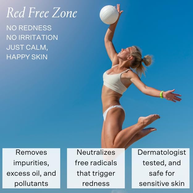 Detox & Soothe Face Mist with Hypochlorous Acid .02% | Reduces Redness & Prevents Breakouts | Balancing & Soothing Toner | Removes Sweat & Oil | Fine Mist | Clean Ingredients | TSA Approved, 2.7 oz