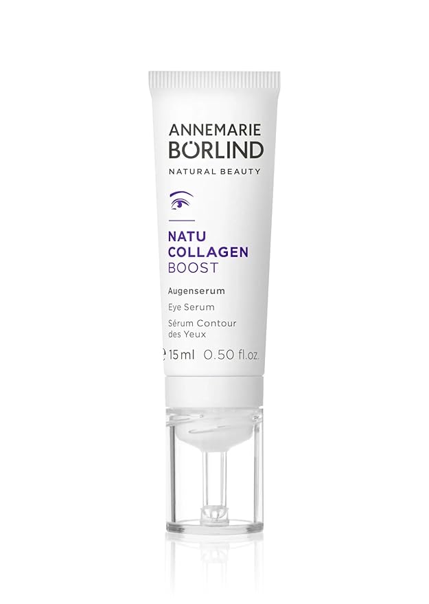 ANNEMARIE BÖRLIND - NATU COLLAGEN Eye Serum - firming, refreshing and radiant eye care, with botanical collagen and plant-based protein, under eye serum, 0.50 Fl. Oz.