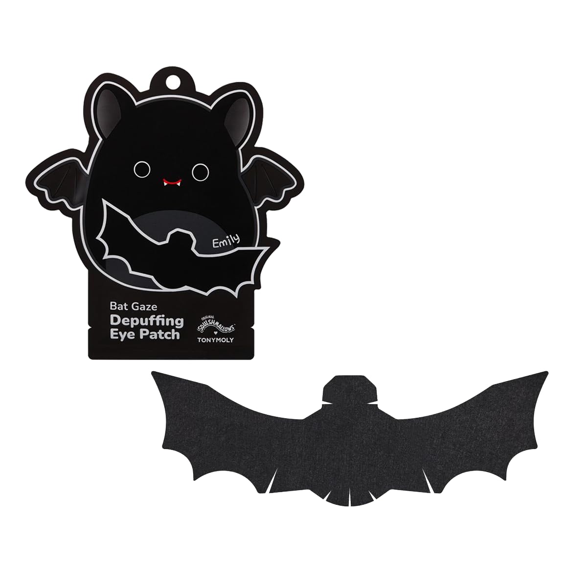 TONYMOLY x Squishmallows Hydrating Eye Patch Set – Assorted Depuffing & Moisturizing Under Eye Patches with Berry Extract & Vitamin C