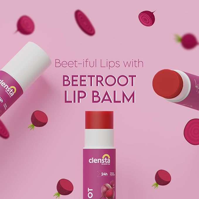 Clensta Beetroot SPF 30 Tinted Lip Hydrating