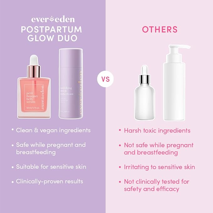 Evereden Postpartum Glow Duo - Petit Nourishing