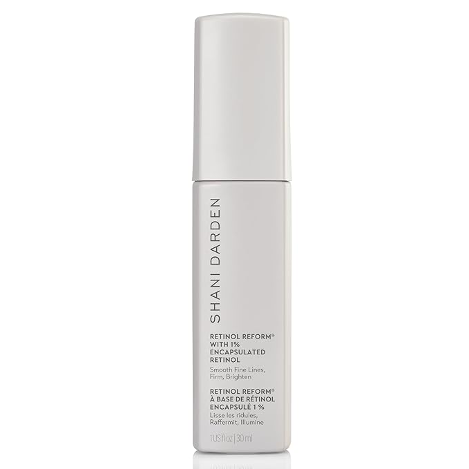 SHANI DARDEN SKIN CARE Retinol Reform with 1% Encapsulated Retinol Serum for Face & Neck, Gentle Slow-Release Face Serum with Tripeptide for Wrinkles, Fine Lines & Uneven Tone, 1 fl oz
