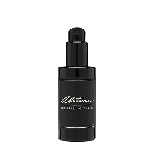 Alitura Pearl Facial Cleanser for Men & Women 100 ml – Anti-Aging Face Wash with Marine Collagen, Sea Kelp & Organic Botanicals – Hydrating Gentle Exfoliant for Clear, Smooth Skin – 3.4 oz Travel Size