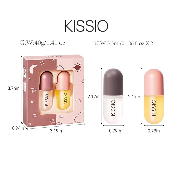 KISSIO Lip Plumper Set,Natural Lip Plumper,Lip